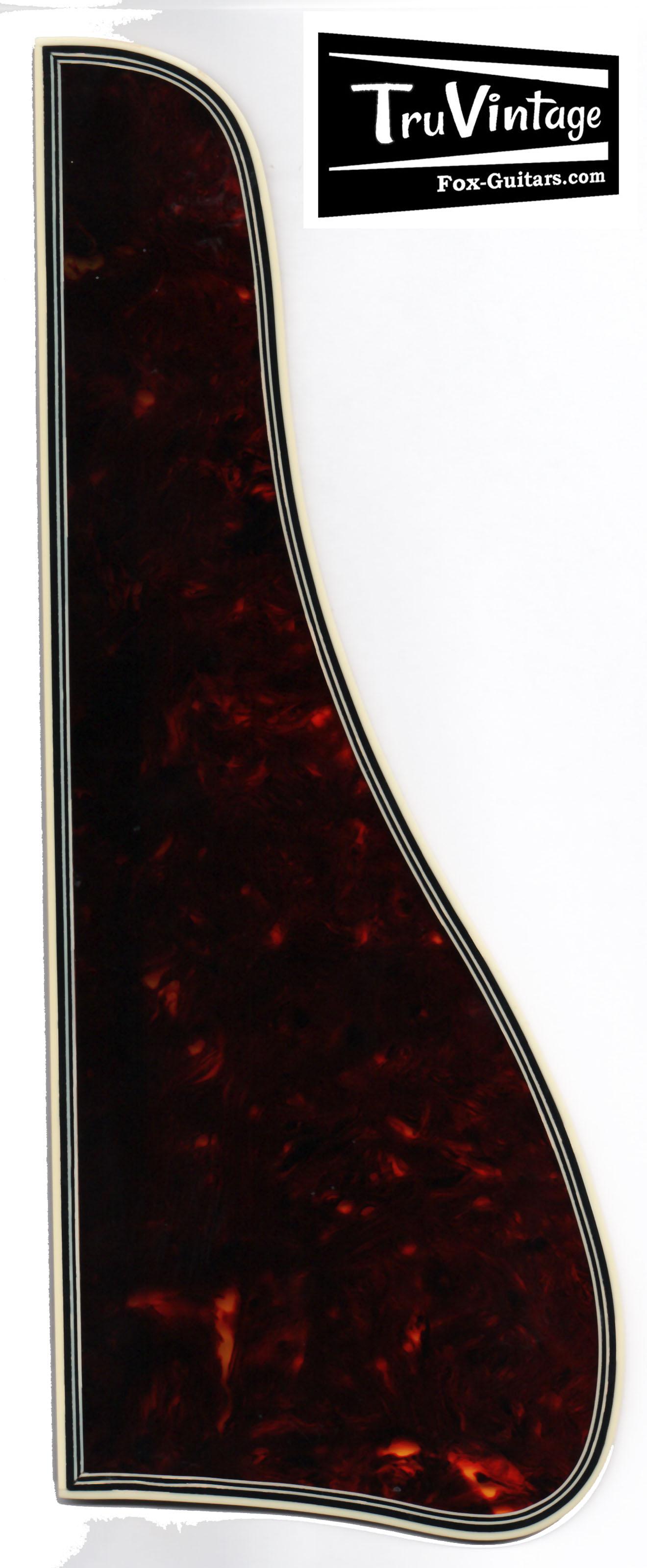 TruVintage Gibson L5 Arch top guitar pickguard celluloid tortoise 5